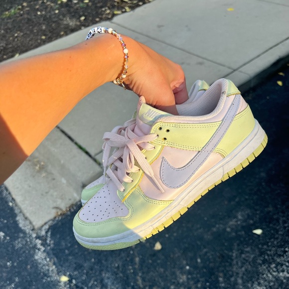 Nike Shoes - Minimally worn womens size 6 Nike Lime Ice Dunks. I do not have original box!